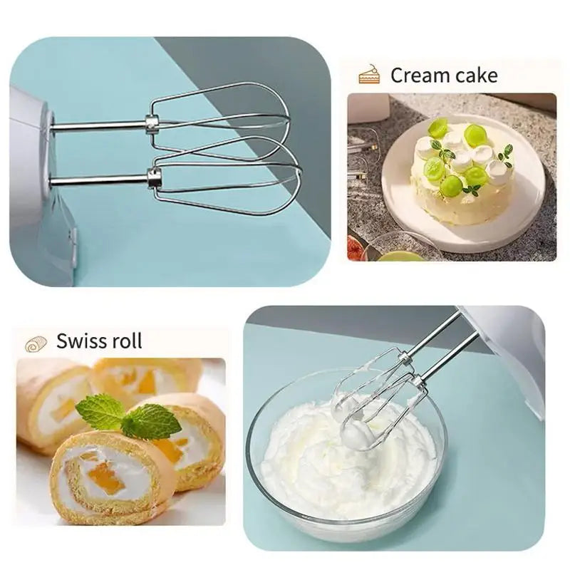Stainless Steel Whisk Attachments Set of 2 | Hand Mixer Heads Mixer Whisk Attachment Axl