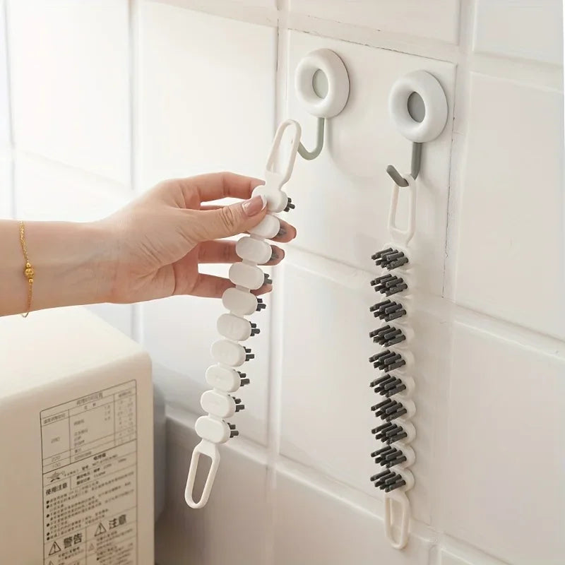 Bendable Crevice Cleaning Brush – Soft Bristle Tile & Grout Crevice Cleaning Brush Axl