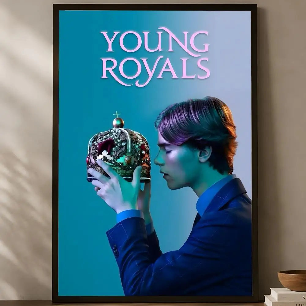 Young Royals Self-Stick Wall Poster – HD Waterproof Wall Art Wall Art Poster Axl White07 30X40cmNoframe