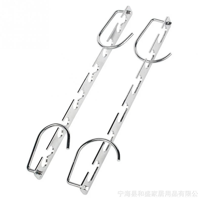 Space-Saving Metal Clothes Hangers with Magic Hook – 1 or 3 Pack Wardrobe Space Organizer Axl