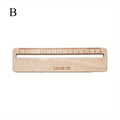 Wooden Reading Tracking Ruler – Text Guide Strip for Kids Reading Tracking Ruler Axl B