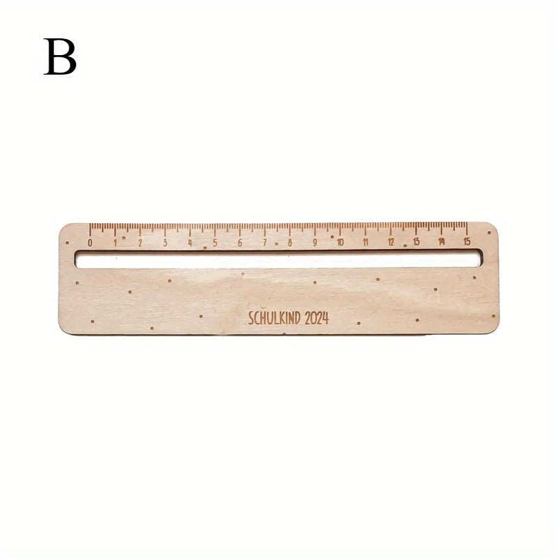Wooden Reading Tracking Ruler – Text Guide Strip for Kids Reading Tracking Ruler Axl B