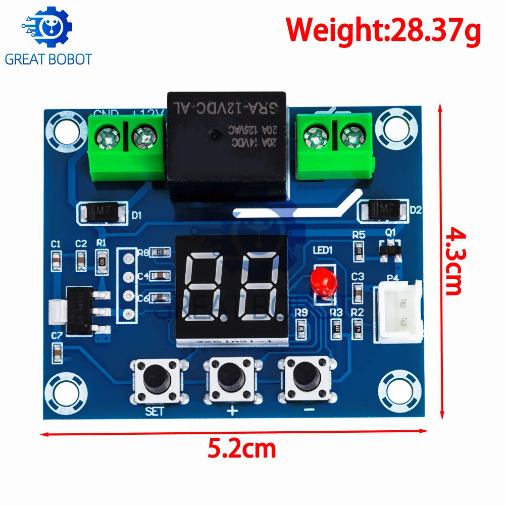 XH-M214 Soil Humidity Controller – Auto Irrigation Module Irrigation Controller Axl