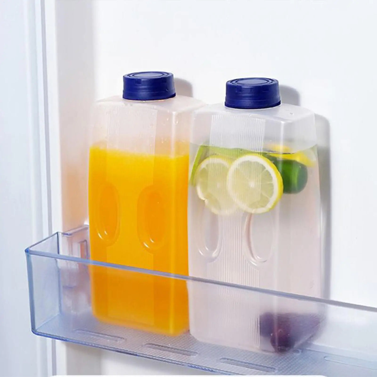 2L Fridge Juice Bottle – Leakproof Beverage Dispenser with Lid Beverage Dispenser Bottle Axl