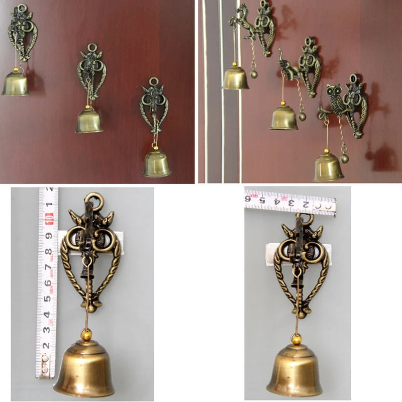 Vintage Metal Bell Wind Chime – Magnetic Door Hanging Ornament Wind Chime Ornament Axl