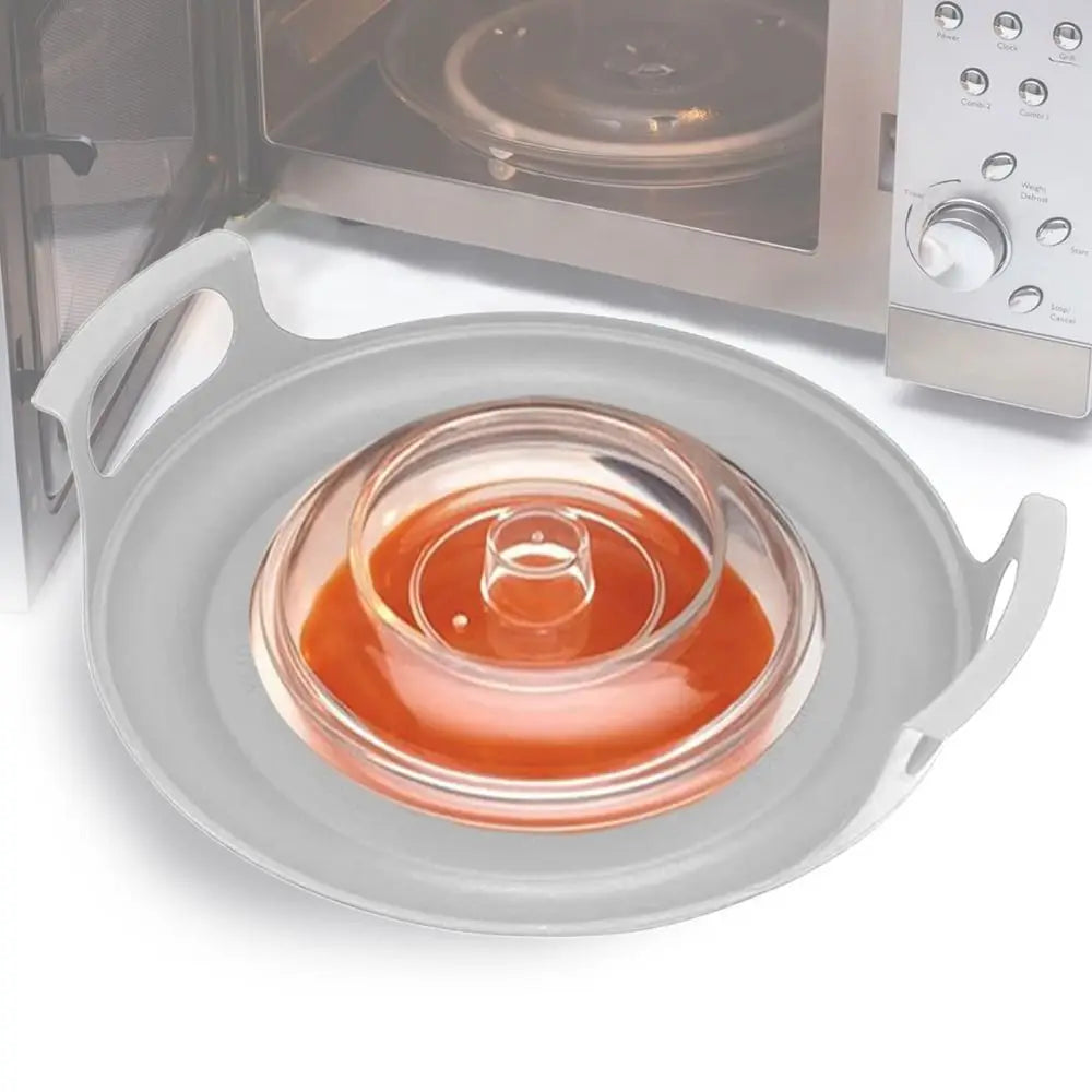 Heat Resistant Microwave Plate & Bowl Holder – Safe Carry Tray Microwave Plate Tray Axl