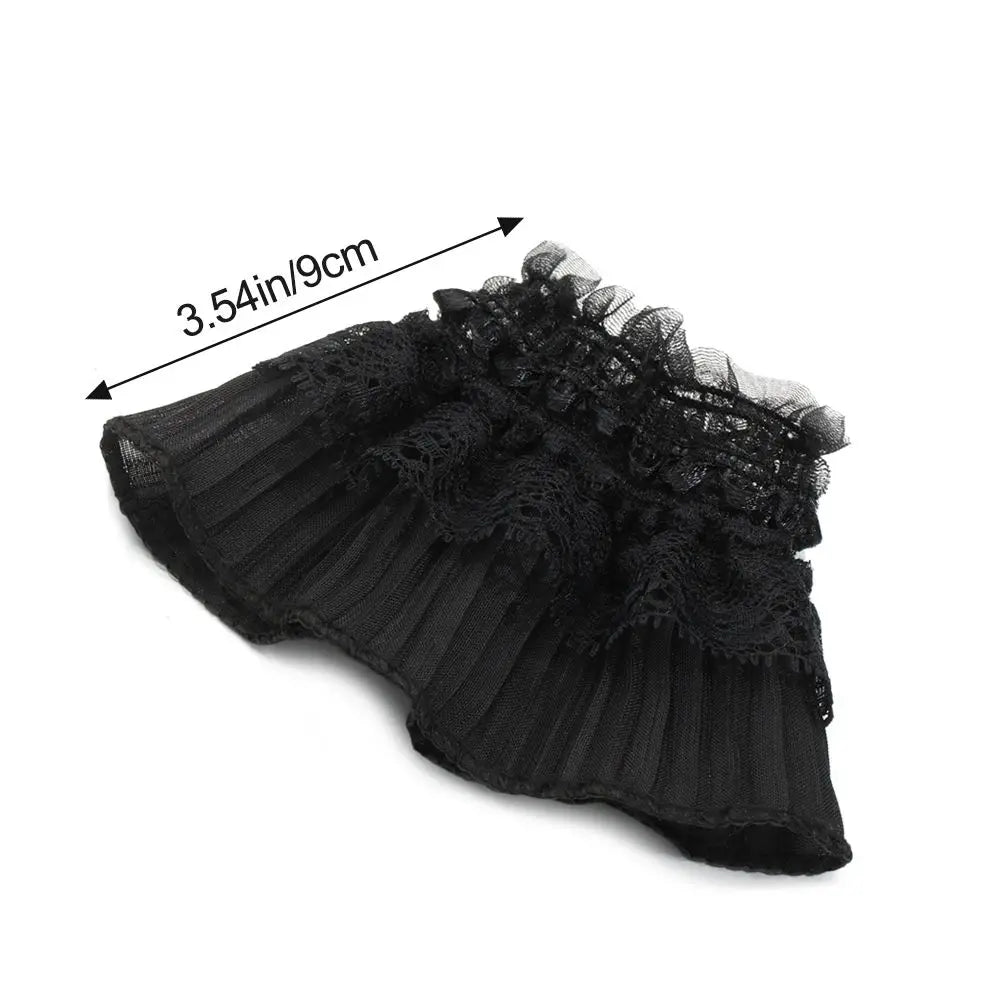 Lace Ruffle Detachable Fake Cuffs – Decorative Sleeve Cuffs Decorative Sleeve Cuffs Axl