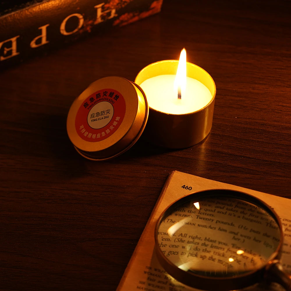 Windproof Smokeless Emergency Candles for Camping & Survival Emergency Candles Axl
