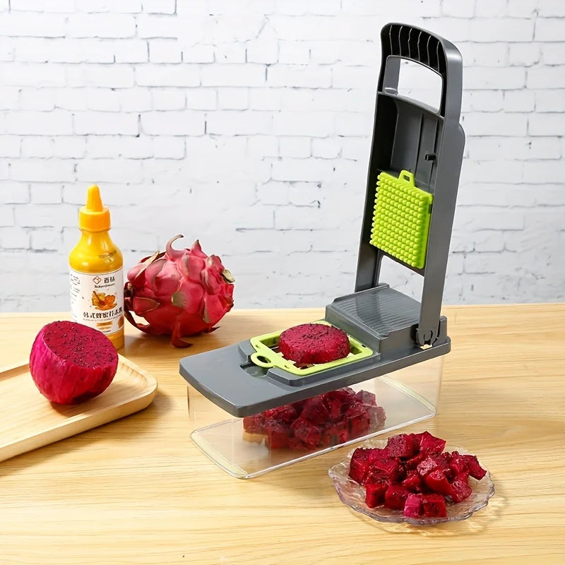 KEMORELA 14-in-1 Vegetable Chopper, Slicer & Dicer Vegetable Chopper Axl