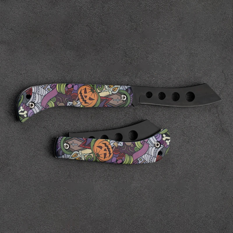 Mini Folding Pocket Knife – Stainless Steel EDC Camping Tool Folding Pocket Knife Axl 1pc knife HB2