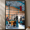 The Fable Manga Wall Poster – Self-Stick HD Waterproof Decor Wall Art Poster Axl White01 15X20cmNoframe