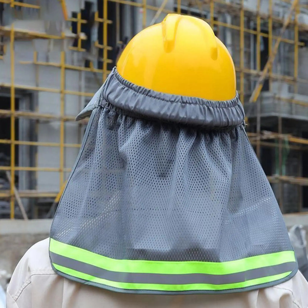 Hard Hat Sun Shade Visor – Reflective Safety Helmet Cover Safety Helmet Visor Axl