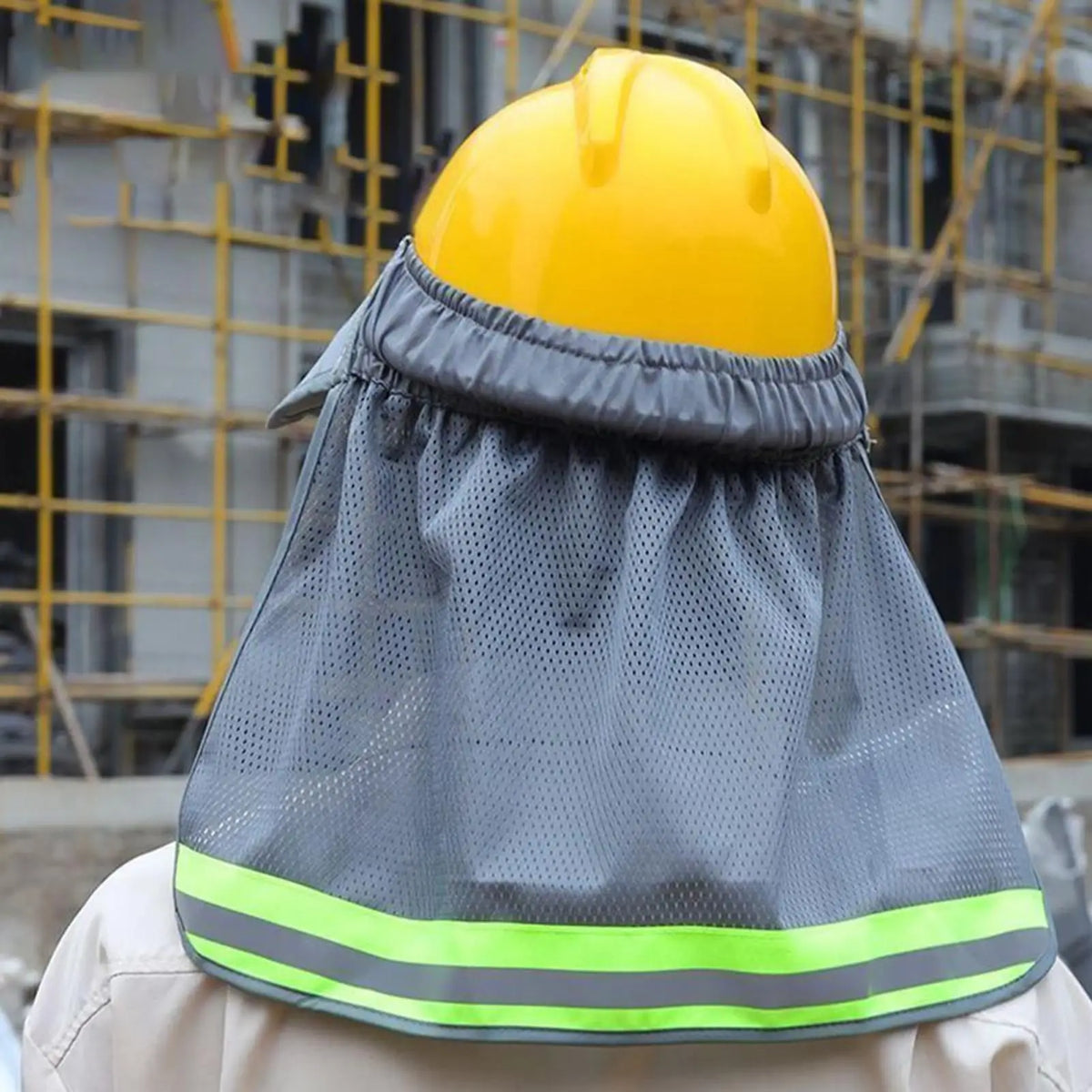 Hard Hat Sun Shade Visor – Reflective Safety Helmet Cover Safety Helmet Visor Axl
