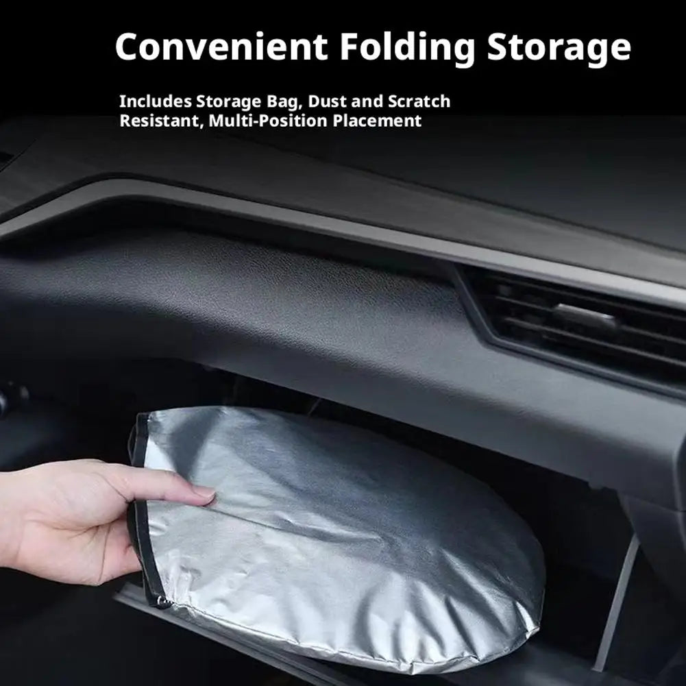 Foldable Car Windshield Sun Shade – UV Block for Cars & SUVs Car Sun Shade Axl