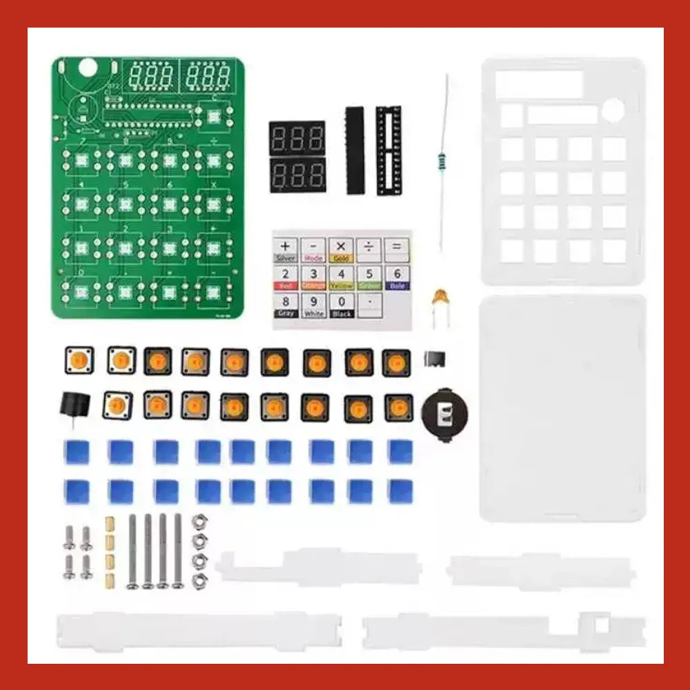 DIY Calculator Kit – LED Display Soldering Practice Project Electronics Soldering Kit Axl