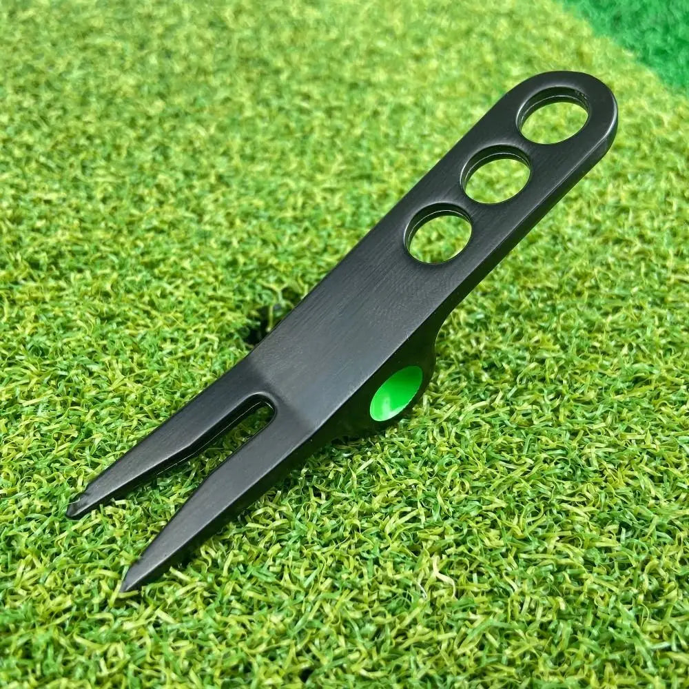 Zinc Alloy Golf Divot Repair Tool – 3-Prong Pitchfork Fork Golf Divot Tool Axl D