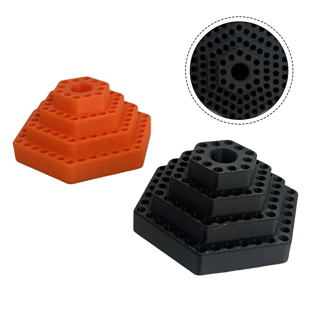 4.8mm Hex Drill Bit Holder & Organizer Stand | Plastic Drill Bit Organizer Axl