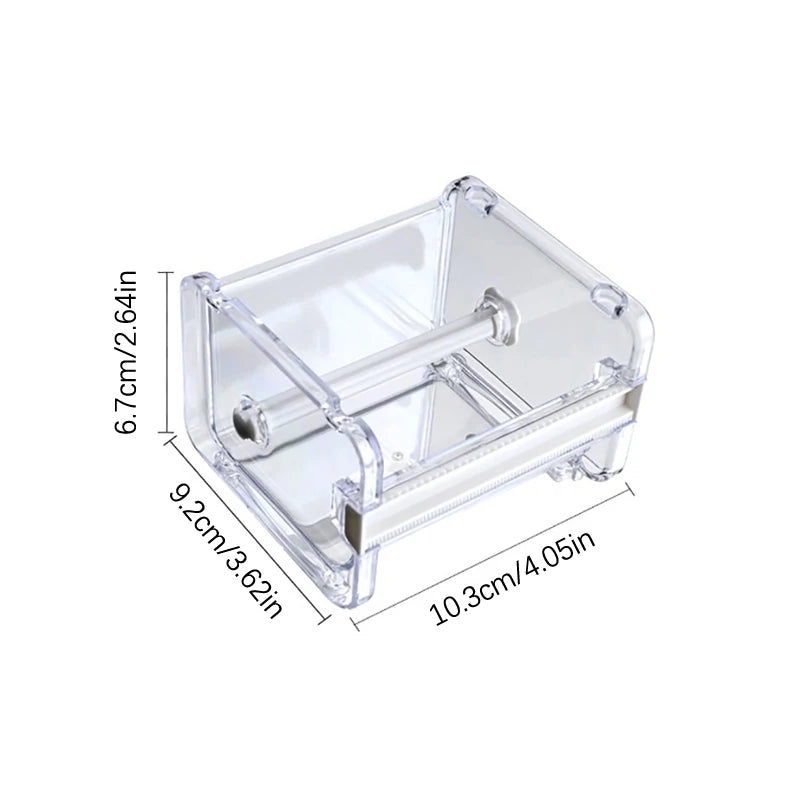 ABS Tape Dispenser & Washi Tape Cutter | Desk Organizer Tape Dispenser Axl 1pcs