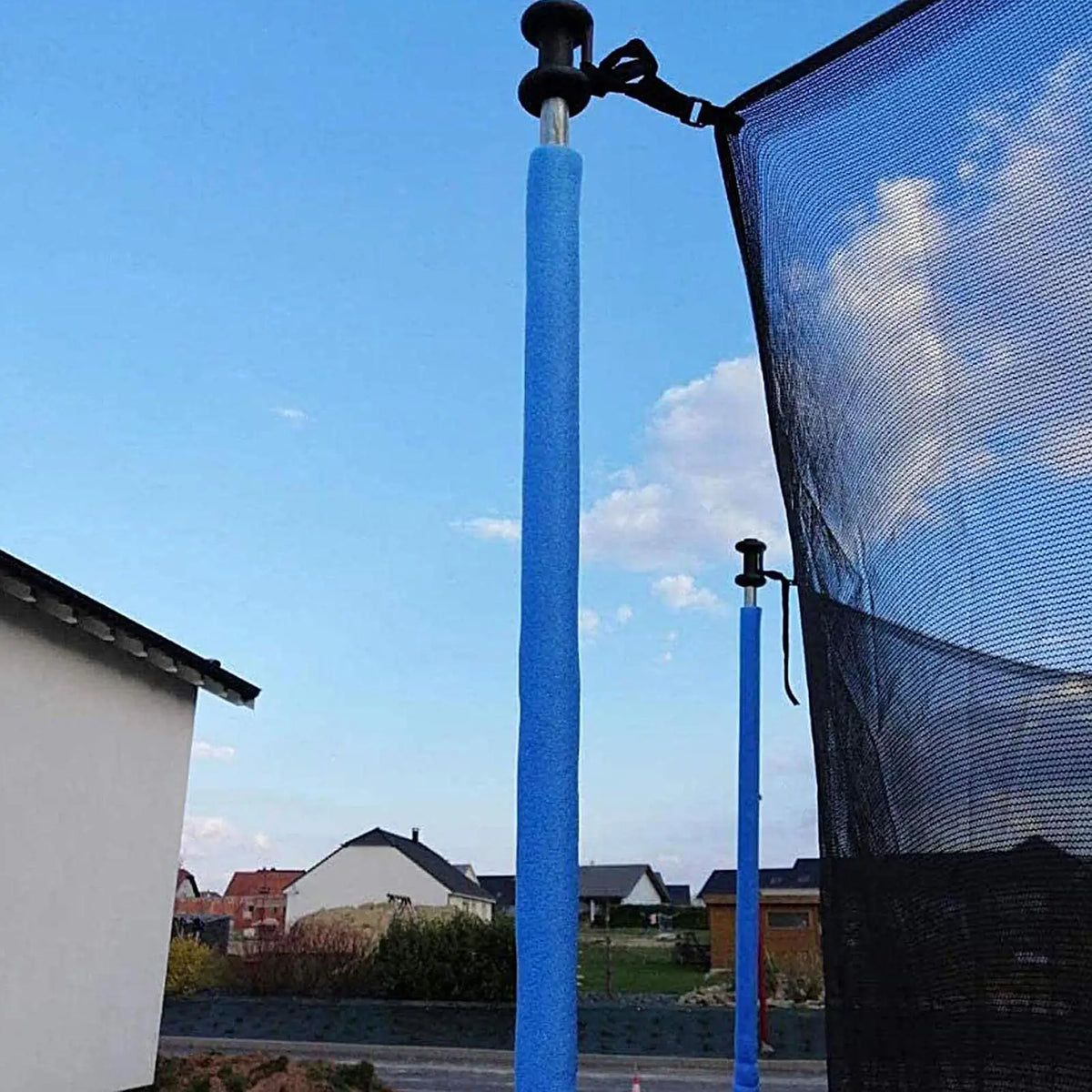 6-Pack Trampoline Foam Pole Protector Sleeves | PE Foam Covers Trampoline Pole Covers Axl