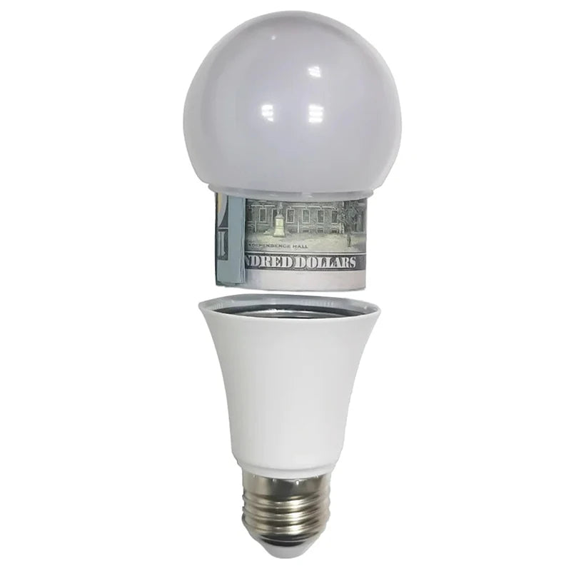 Light Bulb Diversion Safe – Hidden Secret Storage Container Diversion Safe Axl