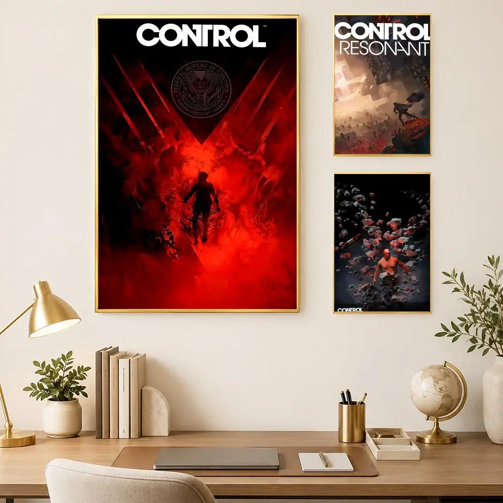 Game Controller Self-Stick Wall Poster – HD Waterproof Decor Wall Art Poster Axl