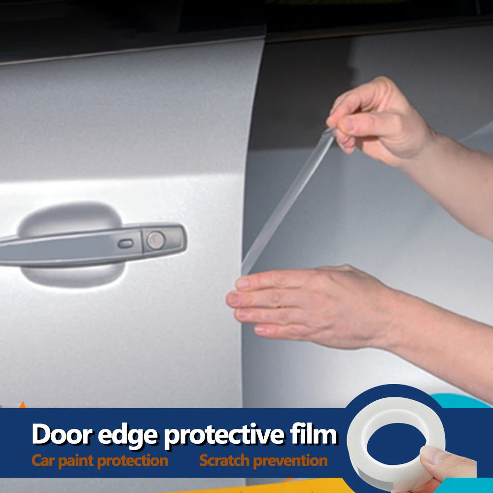 Car Door Edge Guard – Clear TPU Anti-Scratch Protective Film Car Door Protector Axl