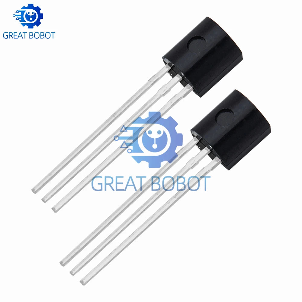 50pcs TO-92 Transistor Kit – 2N5401 & 2N5551 NPN PNP DIP Transistor Component Kit Axl