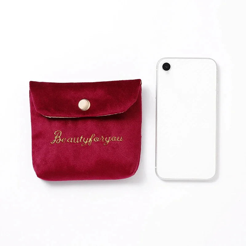 Cute Sanitary Pad Pouch – Women's Mini Storage & Coin Purse Bag Storage Pouch Axl