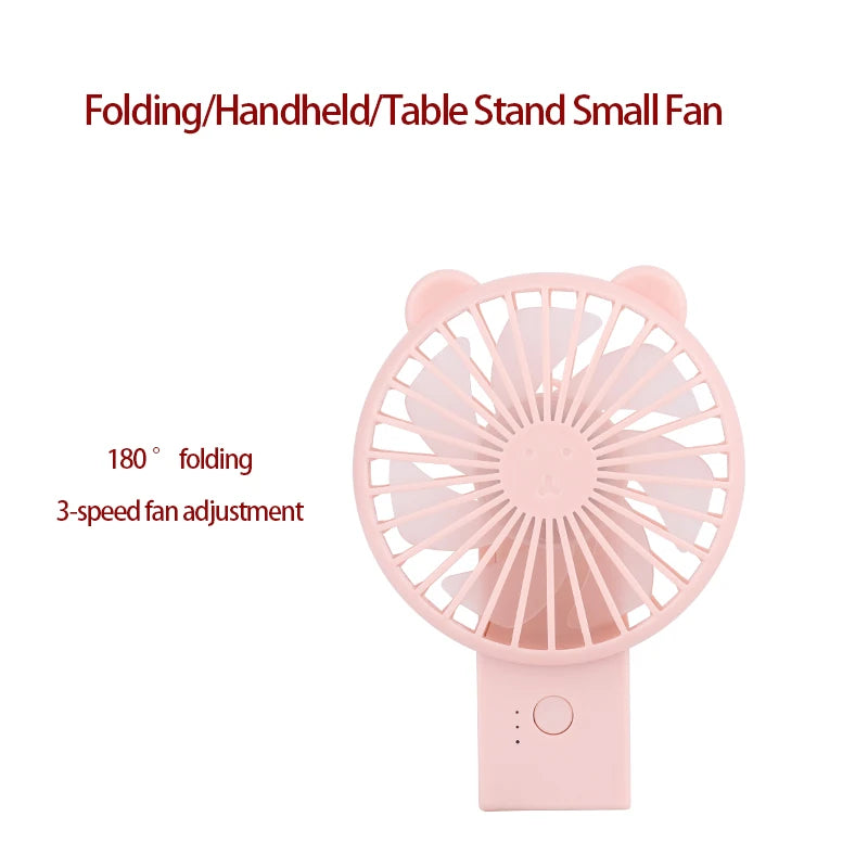 180° Folding Portable Fan – Neck, Table & Handheld Use Portable Neck Fan Axl