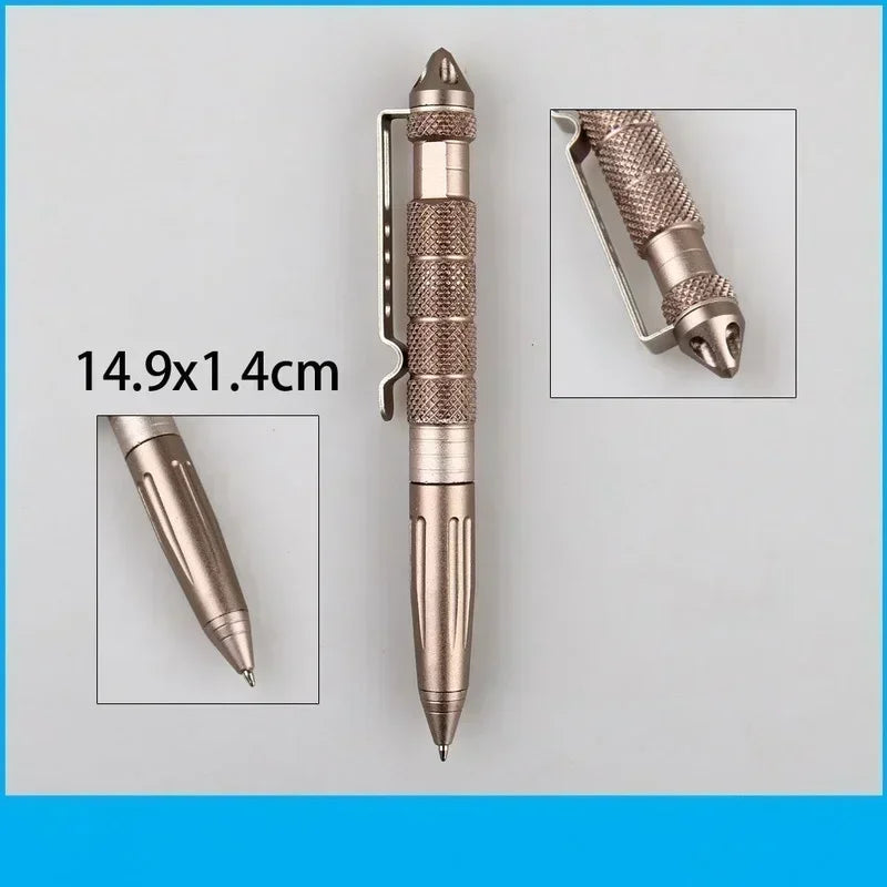 Mini Aluminum Tactical Pen – Glass Breaker EDC Multi-Tool Tactical EDC Pen Axl