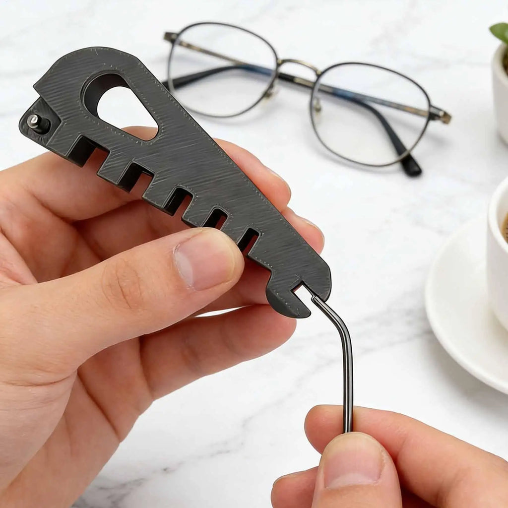 Eyeglass Temple & Nose Pad Adjustment Tool | 5-in-1 Kit Eyeglass Repair Tool Axl