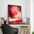 Wuthering Waves Changli Canvas Poster – Unframed Wall Art Canvas Wall Art Axl Black4 30X40cmFrameless