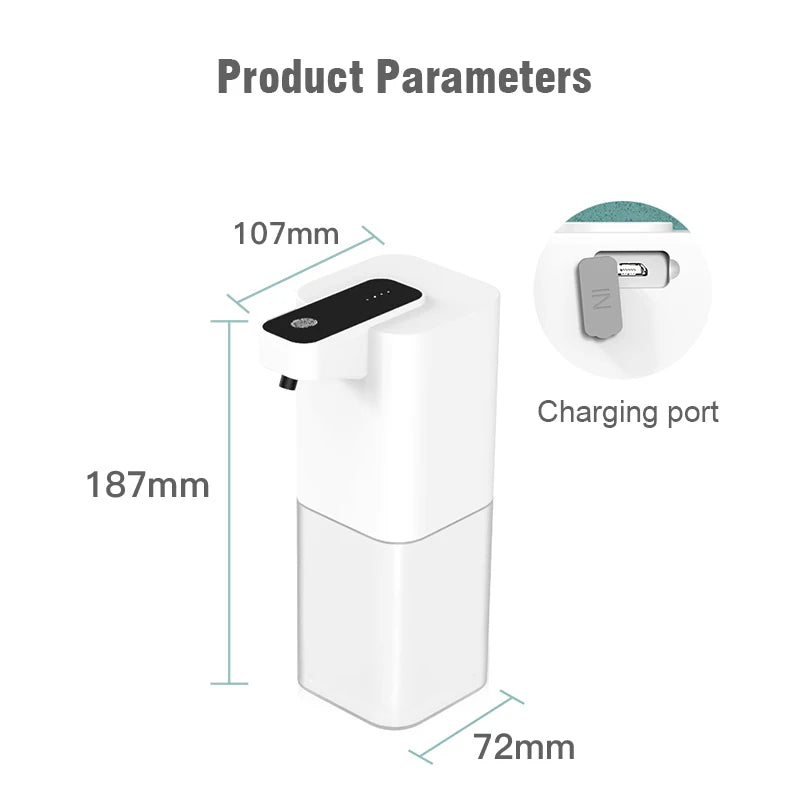 BALASHOV Touchless Foam Soap Dispenser | USB Rechargeable Soap Dispenser Axl