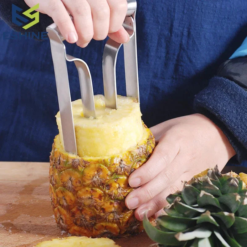 Stainless Steel Pineapple Corer Slicer & Peeler Tool Fruit Corer Slicer Axl