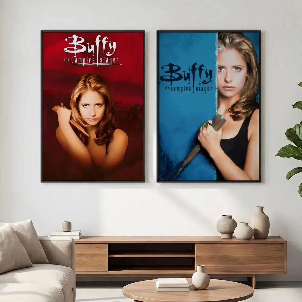 Buffy the Vampire Slayer HD Wall Poster | Home Decor Art Wall Art Poster Axl