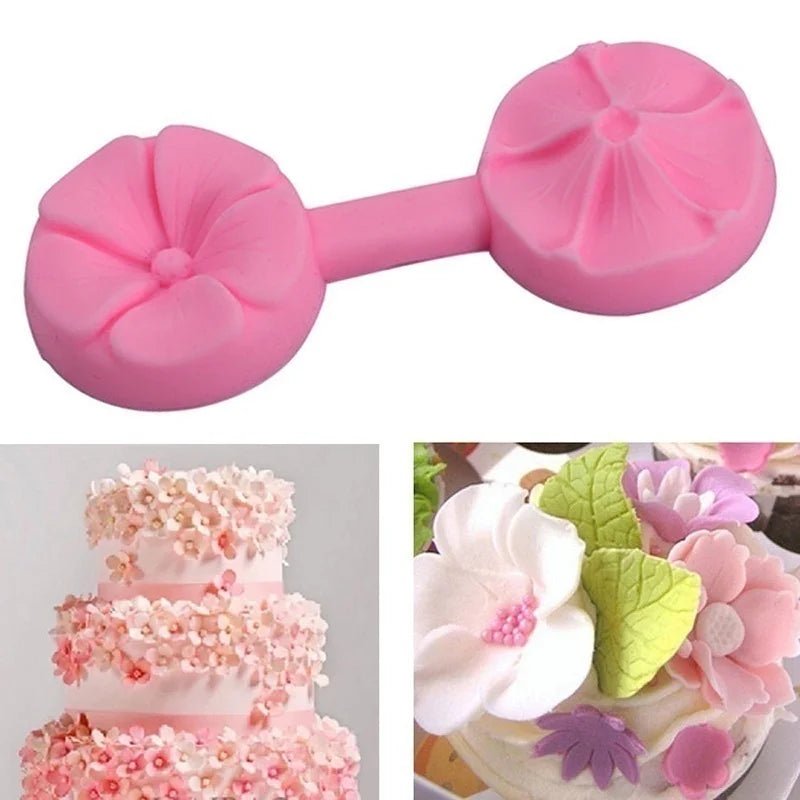 Silicone 3D Rose Flower Fondant & Chocolate Cake Mold Silicone Cake Mold Axl