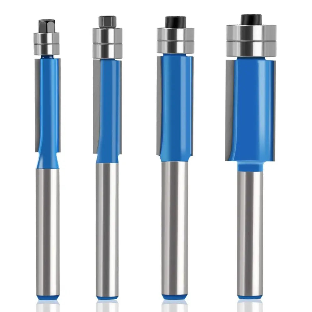 6mm Double Bearing Flush Trim Router Bit – Carbide Woodworking Router Bit Axl