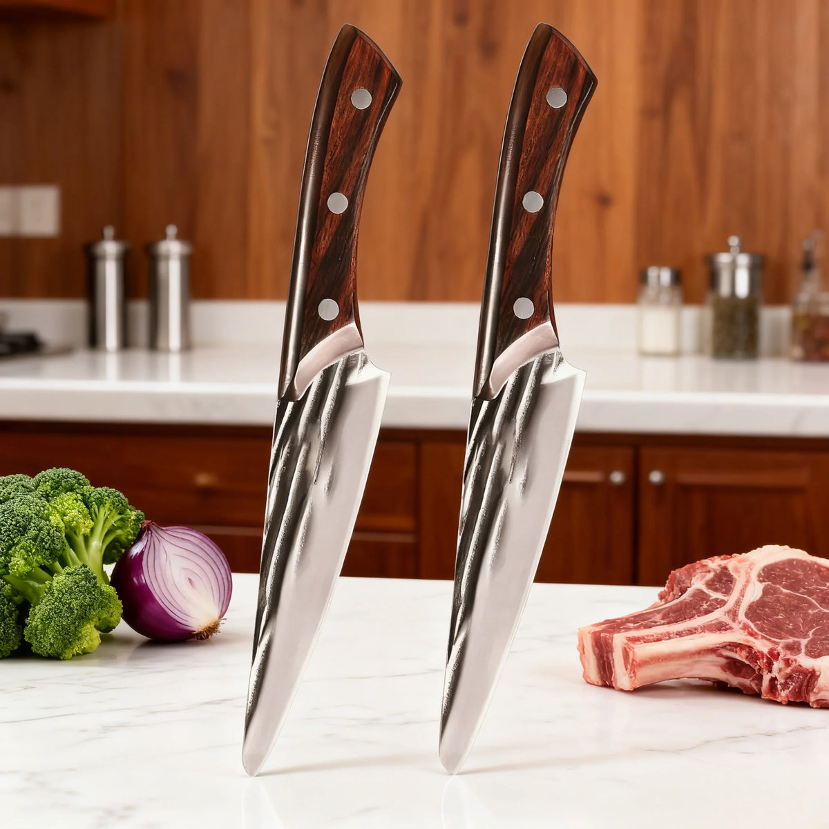 Stainless Steel Boning Knife Set 1/2/3 Pcs – Sharp Kitchen Knife Kitchen Knife Set Axl Boning Knife-2PCS