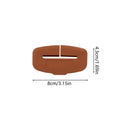 Silicone Seat Belt Buckle Protector Cover – 4-Pack Universal Seat Belt Accessory Axl Brown 4pcs