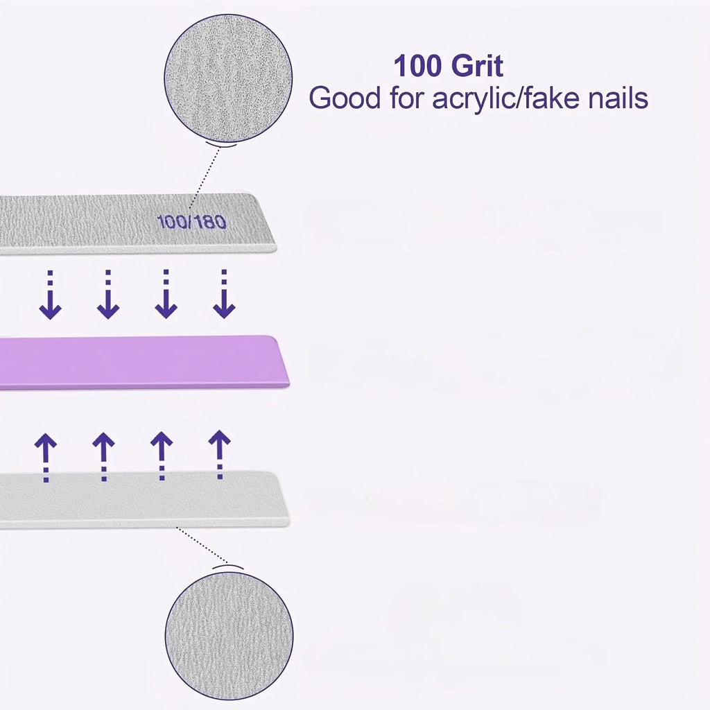 Thickened Reusable Nail File & Scraper – Manicure Pedicure Tool Nail File & Scraper Axl