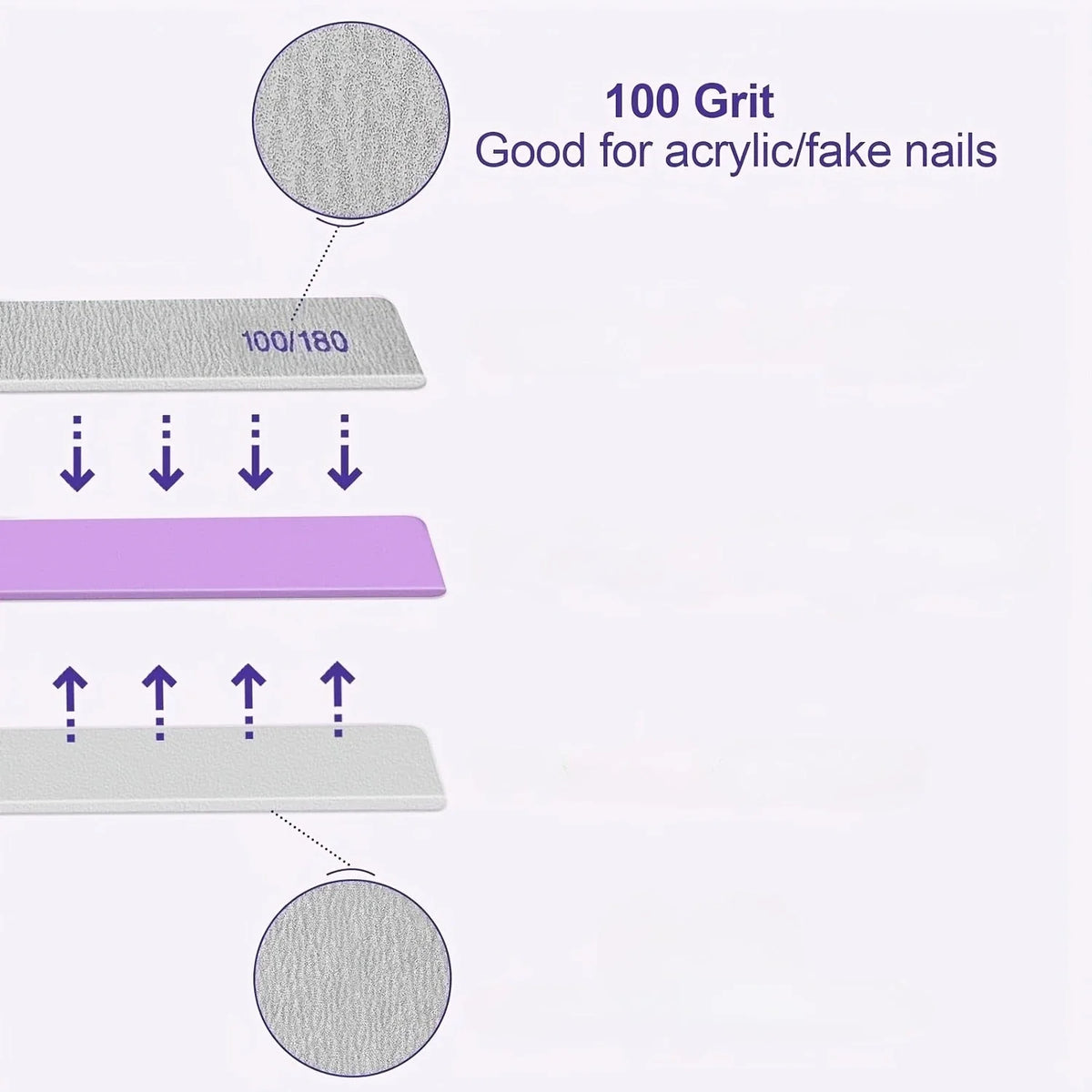 Thickened Reusable Nail File & Scraper – Manicure Pedicure Tool Nail File & Scraper Axl