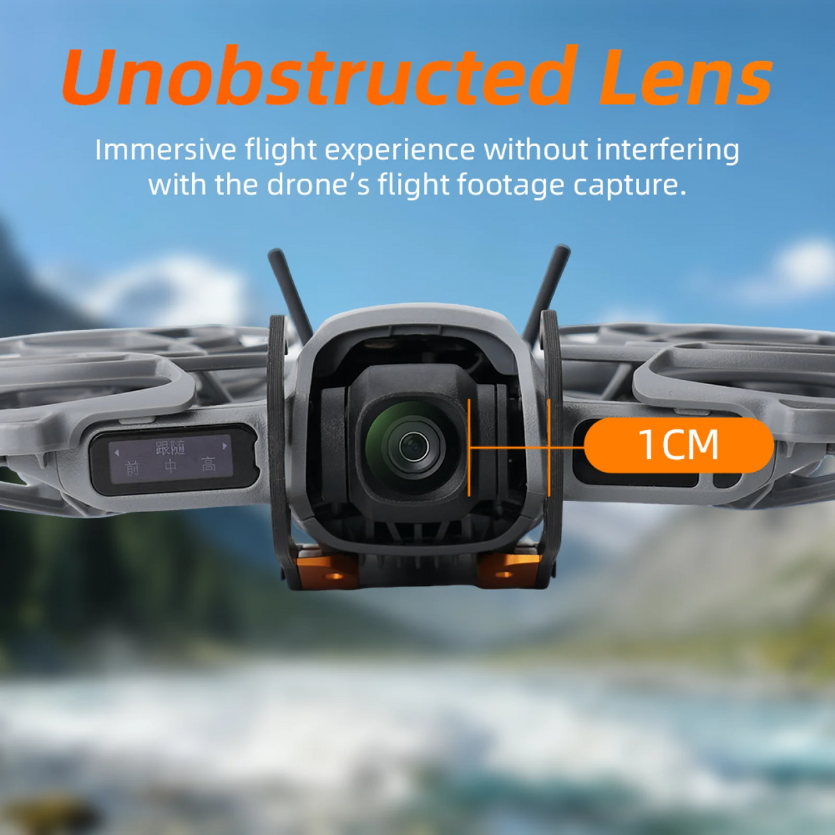 Carbon Fiber Gimbal Protection Bar for DJI NEO 2 Lens Bumper Drone Camera Accessory Axl