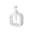Transparent Soap Dispenser 300/500ML – Refillable Pump Bottle Soap Dispenser Axl 300ml White As whown