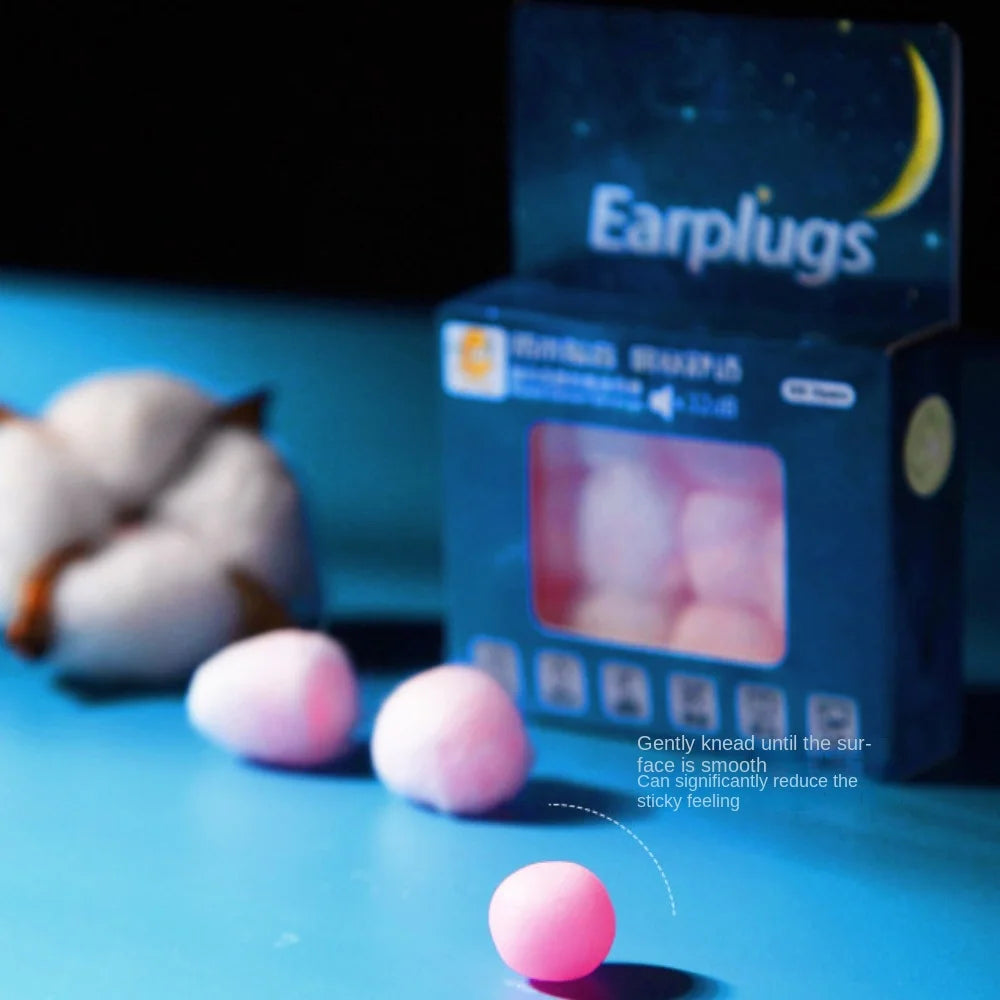 Wax Cotton Earplugs – Kneadable Sound Insulation Ear Plugs Wax Earplugs Axl