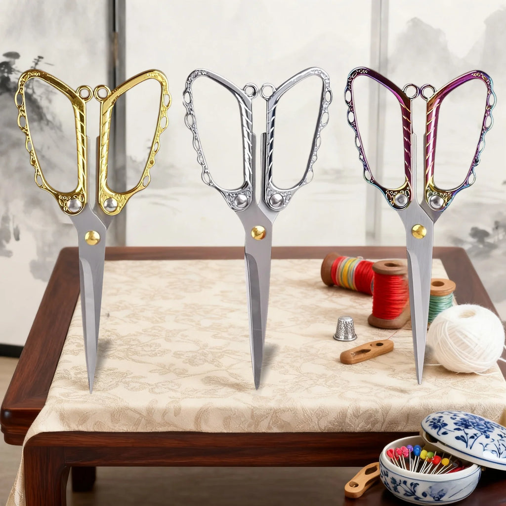 Retro Vintage Embroidery Scissors – Cross-Stitch Crafting Tool Embroidery Scissors Axl
