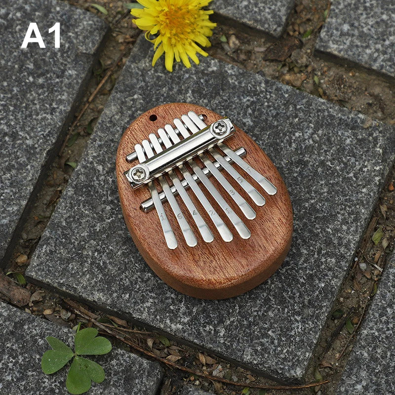 8-Key Mini Kalimba Thumb Piano Keychain – Gift for Kids Mini Kalimba Keychain Axl A1
