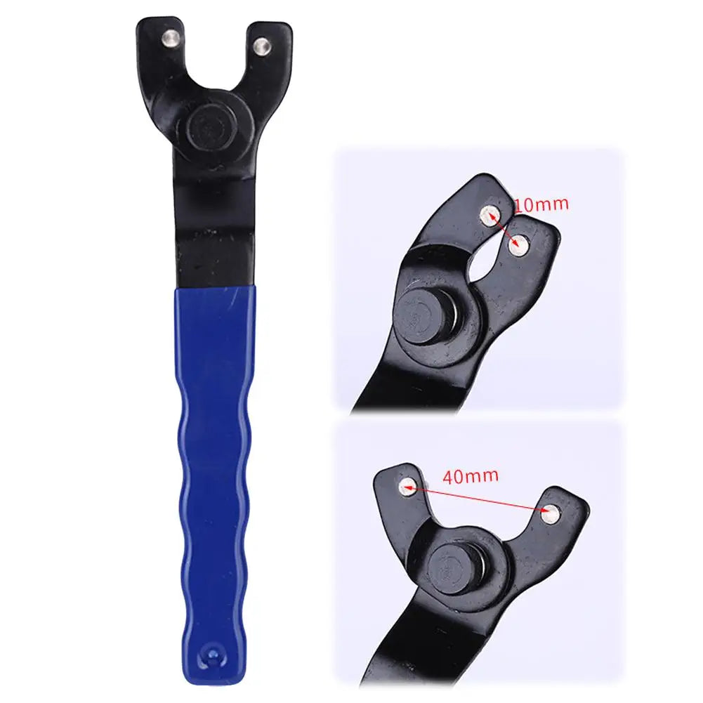 Angle Grinder Wrench – 7.5" High-Carbon Steel Key Tool Grinder Wrench Axl