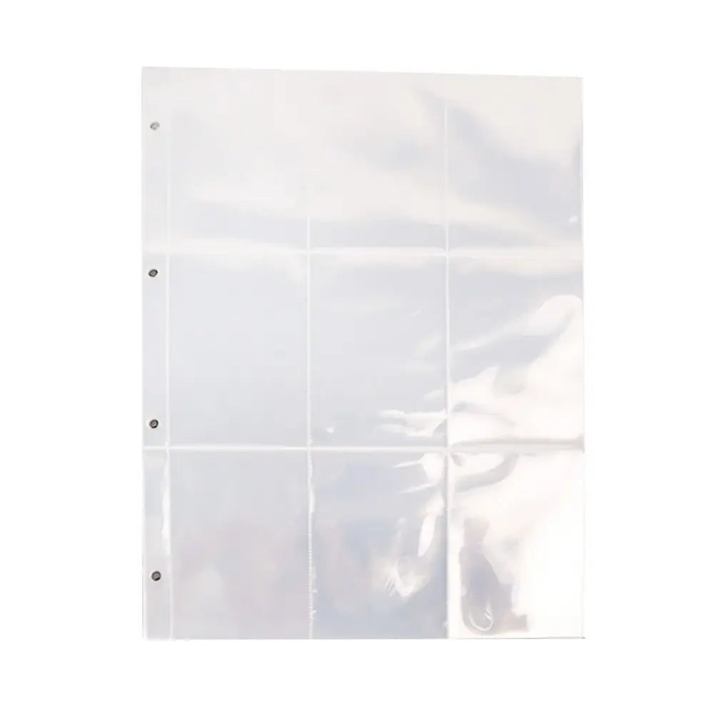 A4 Clear Photo Album Refill Pages – 4-Ring Binder Card Sleeves Binder Refill Pages Axl 9 Girds