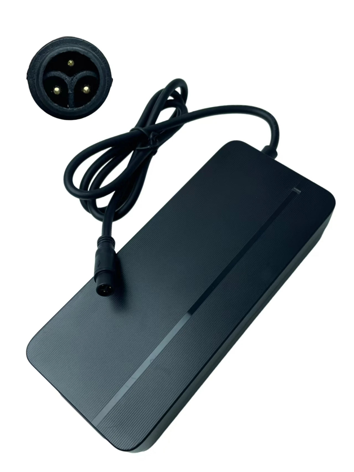 54.6V 2A Fast E-Bike Charger for Super 73 Z/S/R/ZX/S2 – 3-Pin E-Bike Battery Charger Axl