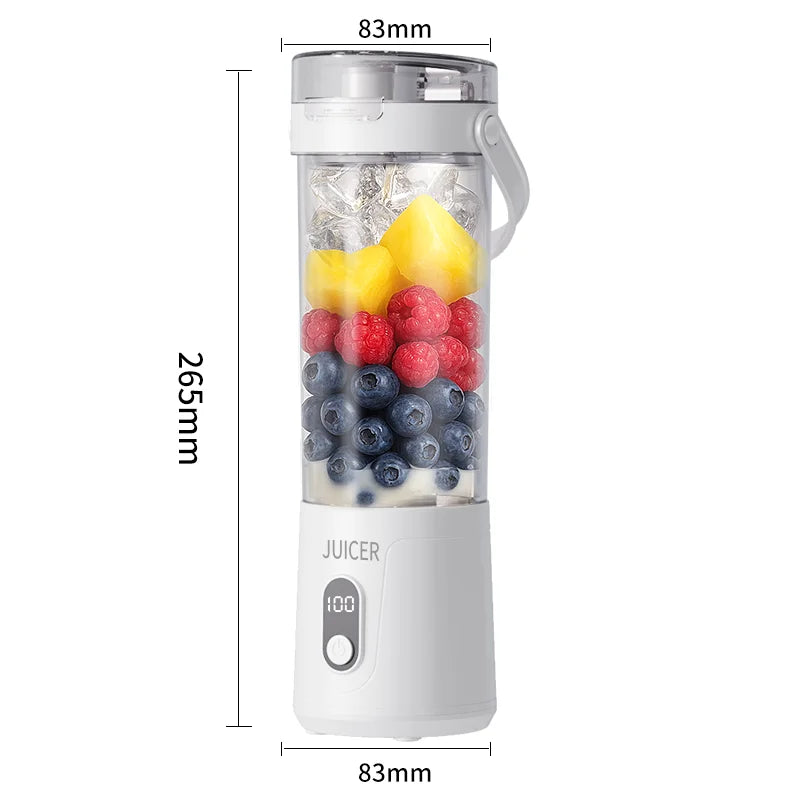BALASHOV Portable Mini Blender – Rechargeable Fruit Juicer Portable Blender Juicer Axl